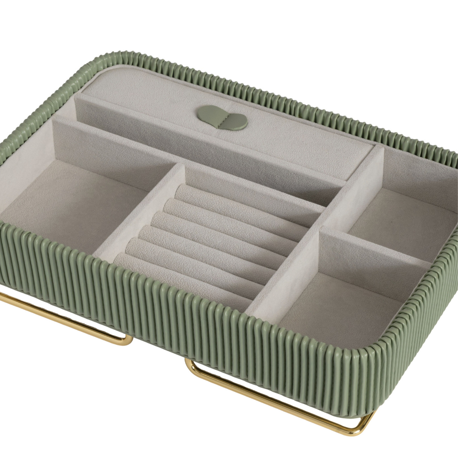 Carolina Faux Leather Jewellery Box