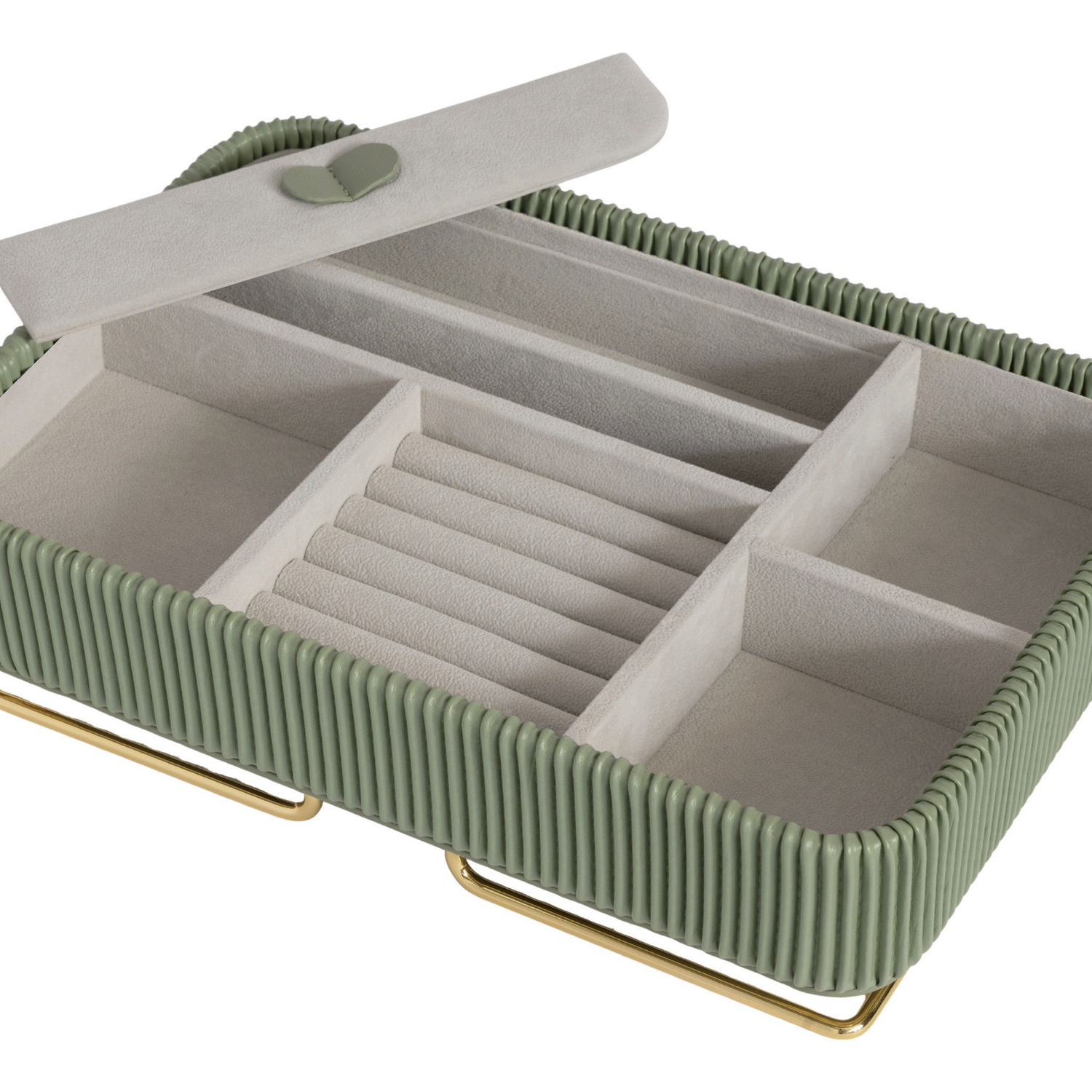 Carolina Faux Leather Jewellery Box