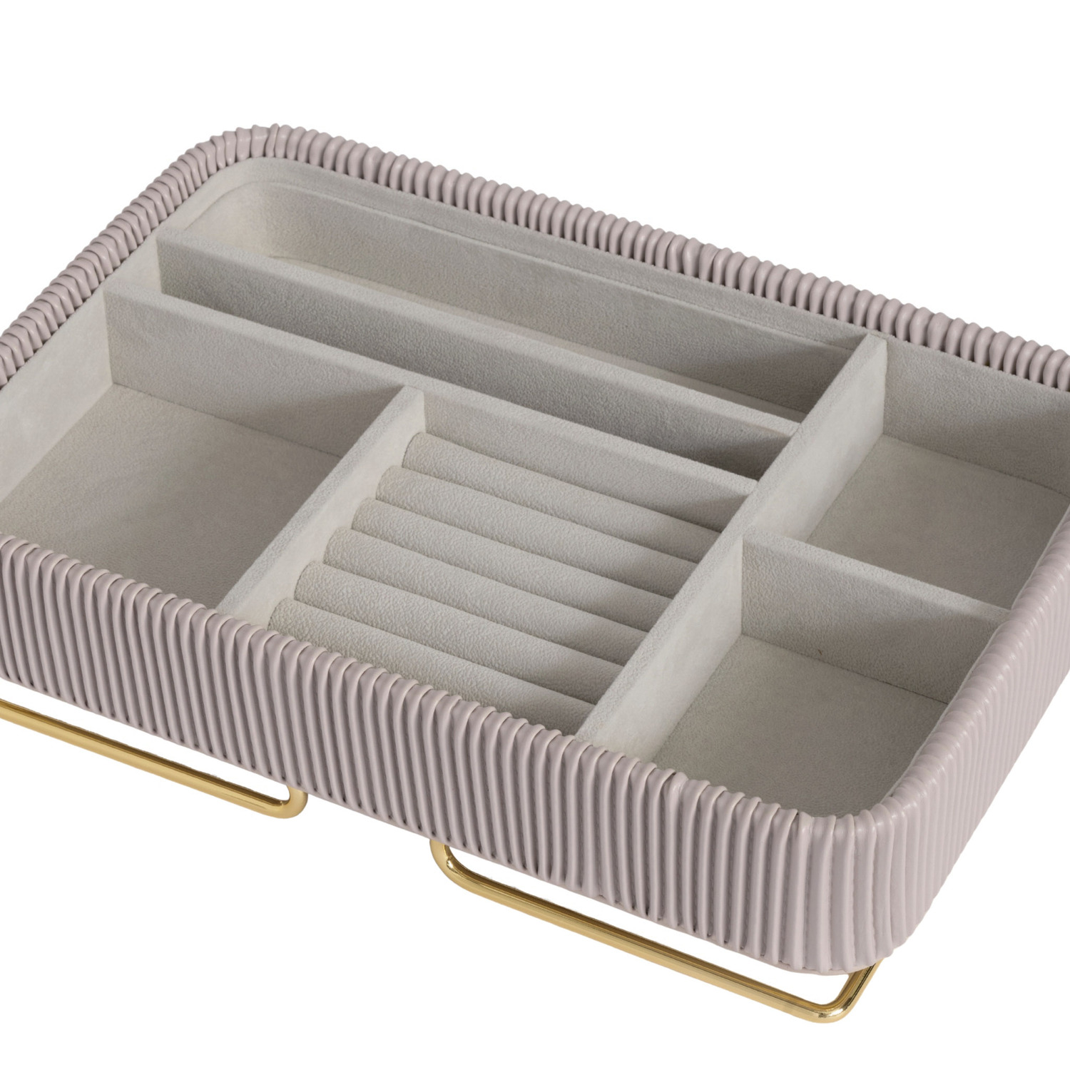 Carolina Faux Leather Jewellery Box
