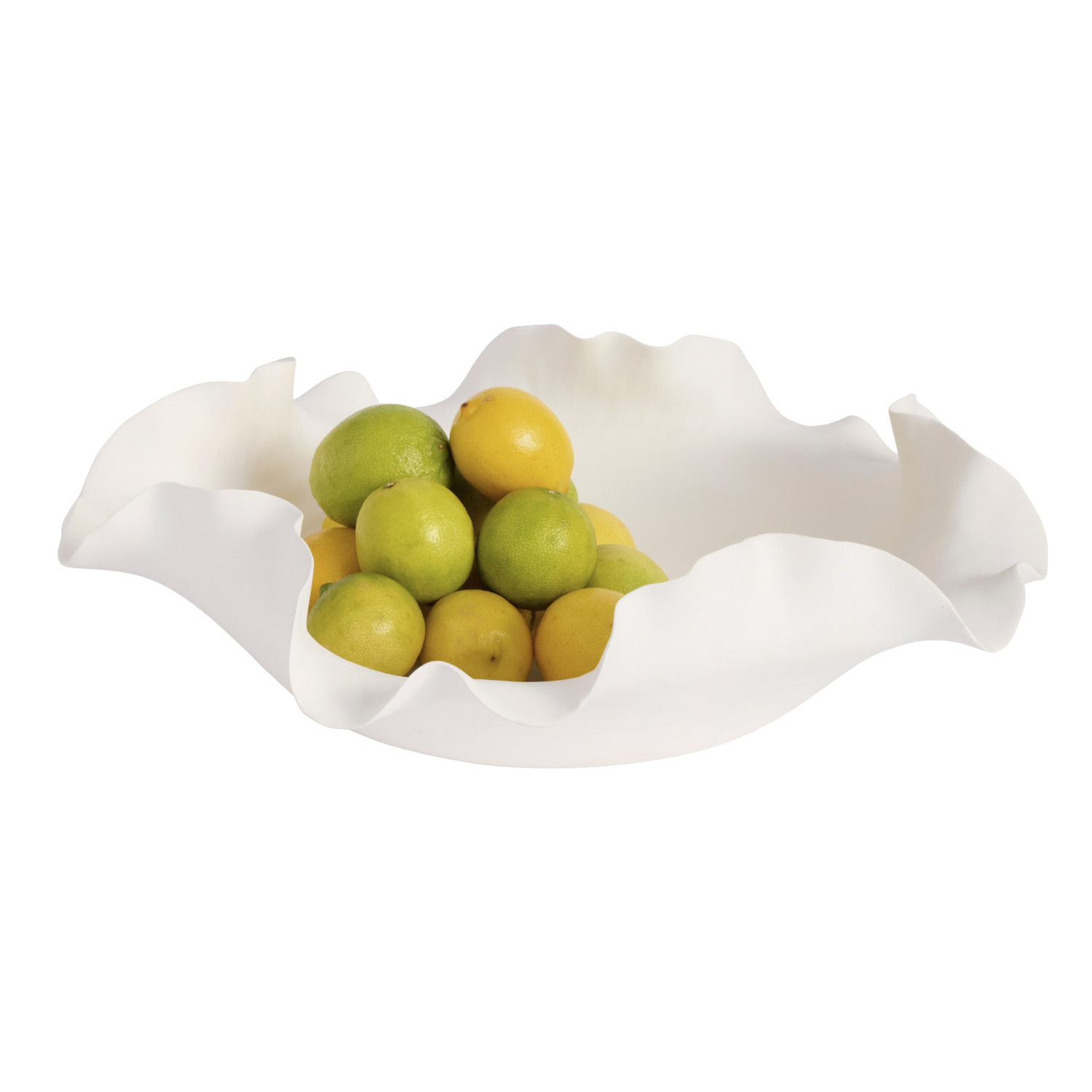 White Nicole 40cm Ceramic Bowl