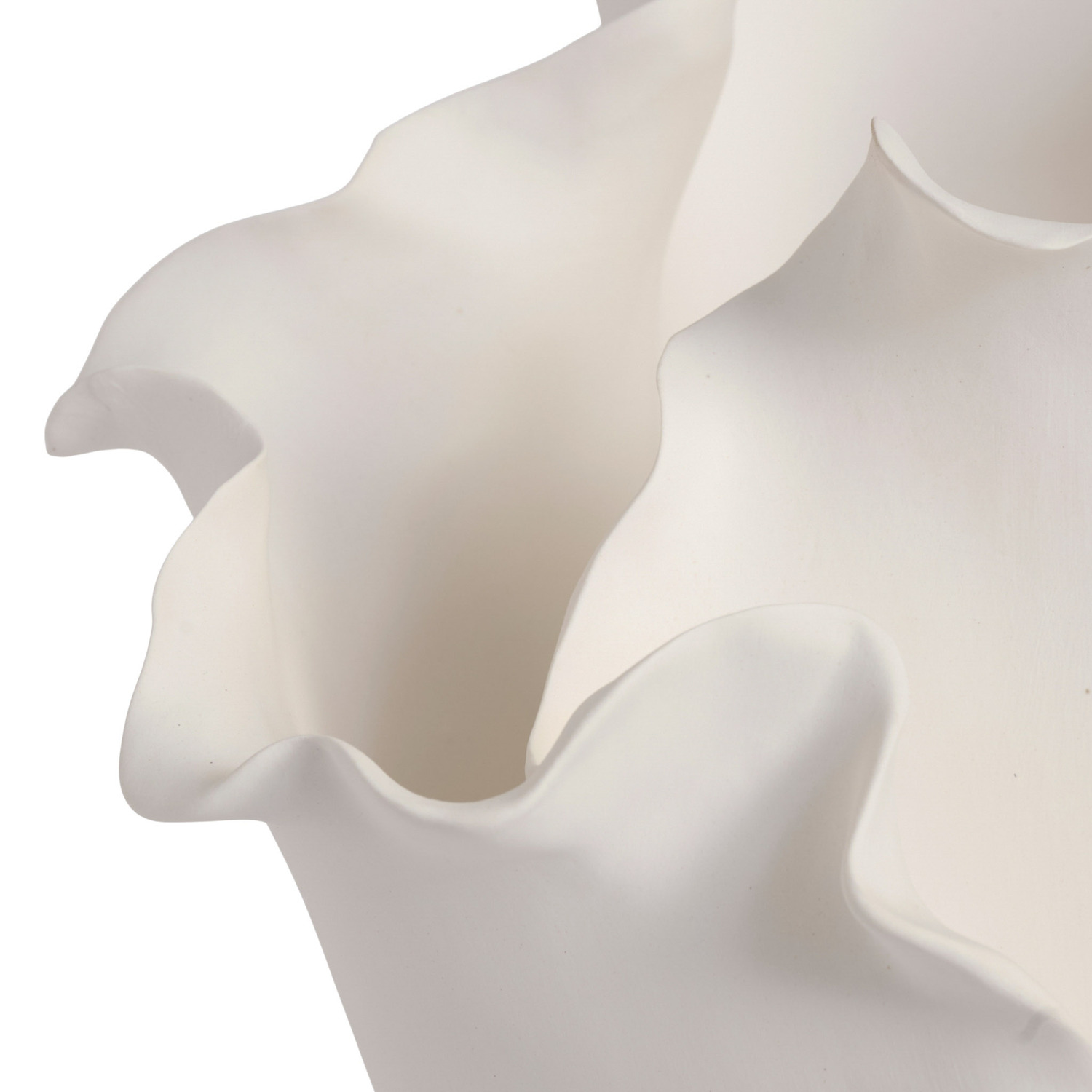 White Sarah Ceramic Vase