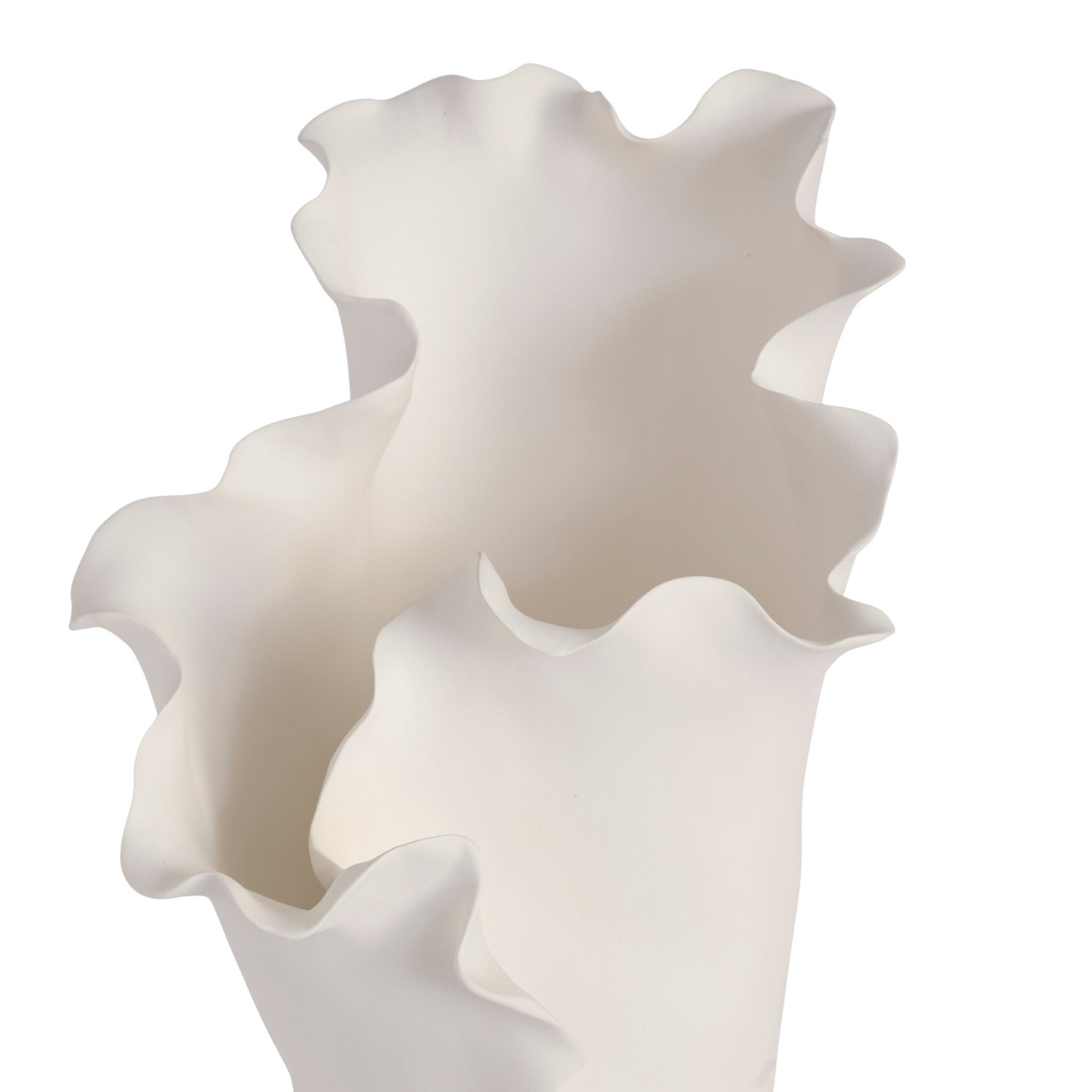 White Sarah Ceramic Vase