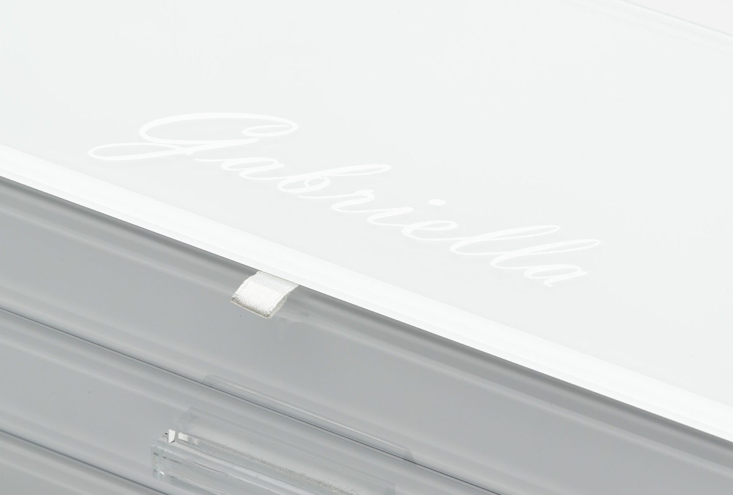 Gabriella Medium Glass Jewellery Box