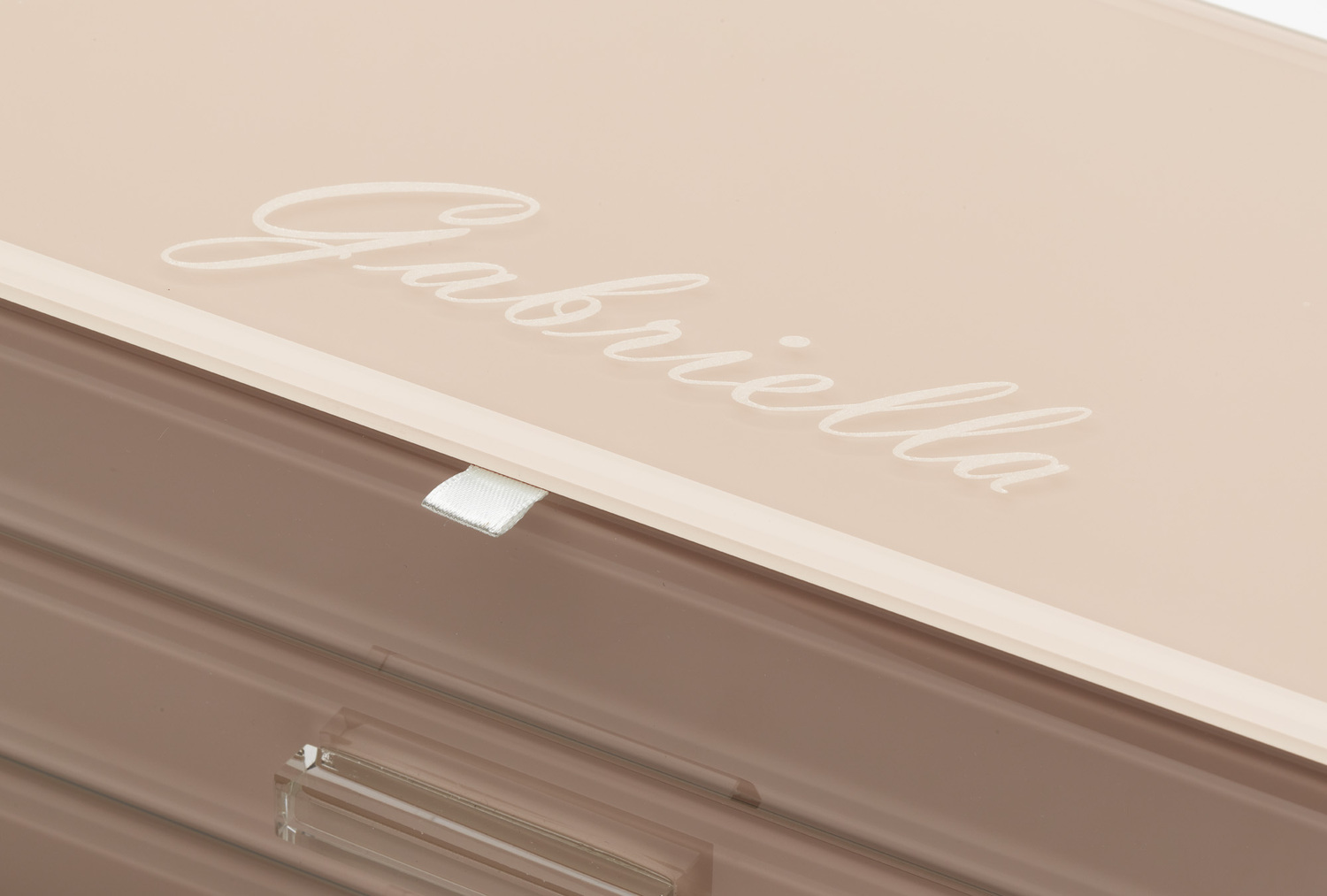 Gabriella Medium Glass Jewellery Box