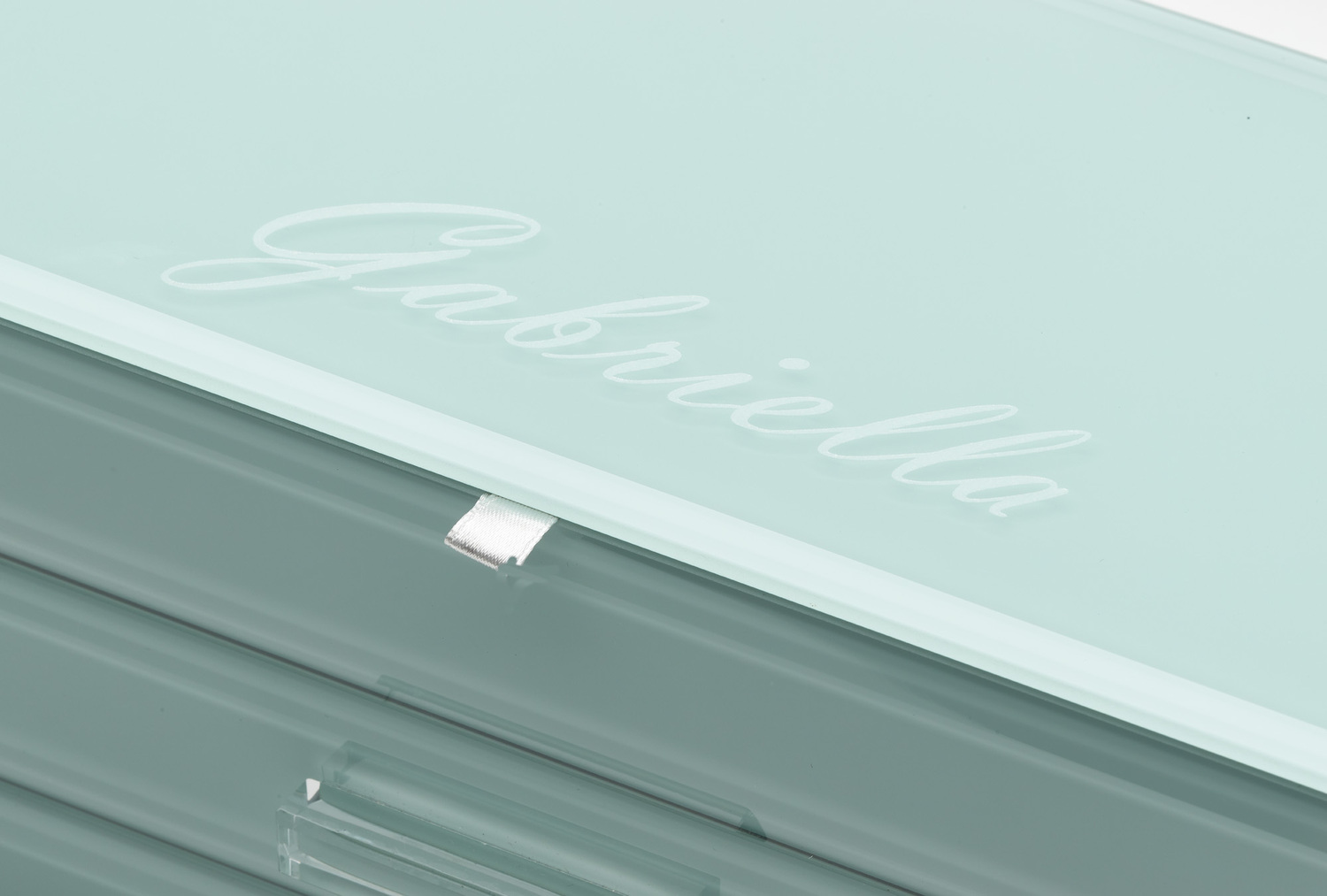 Gabriella Medium Glass Jewellery Box