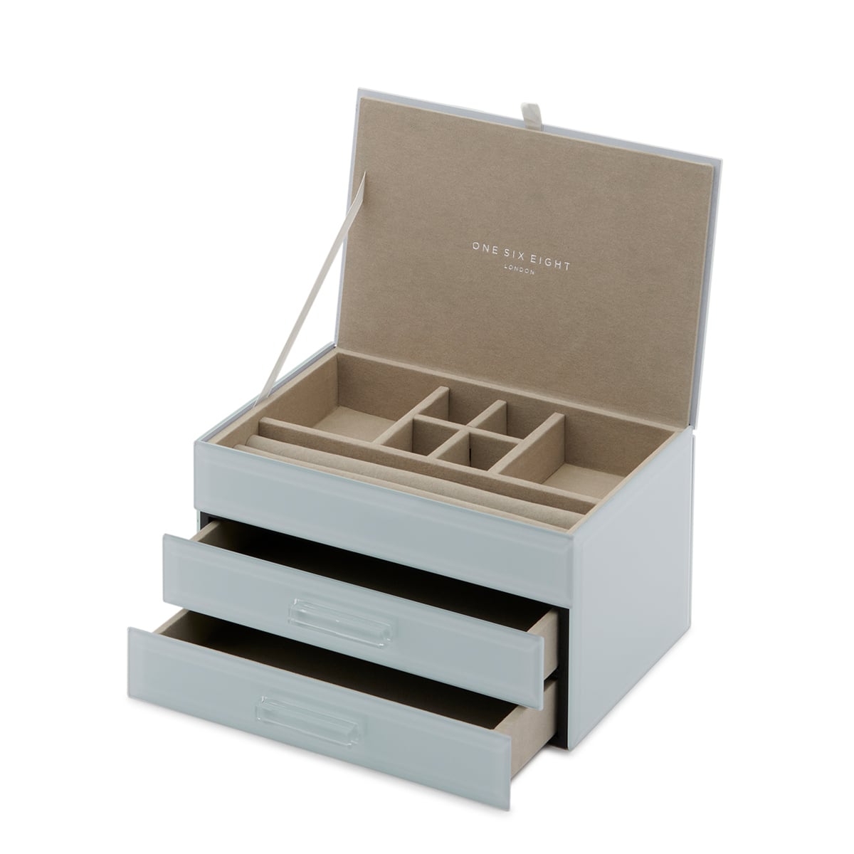 Gabriella Medium Glass Jewellery Box