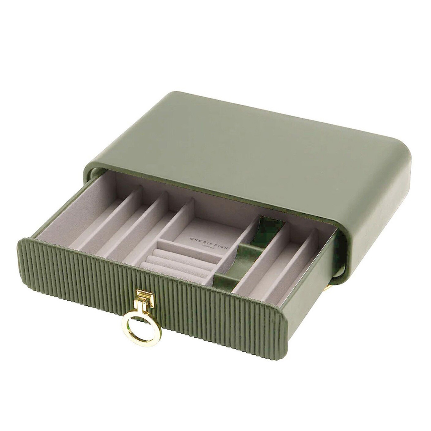 Camille Faux Leather Jewellery Box