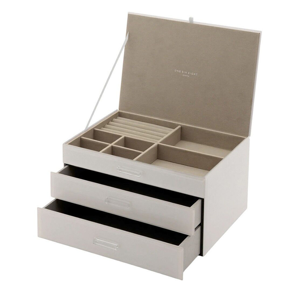 Extra Large Gabriella Glass Jewellery Box