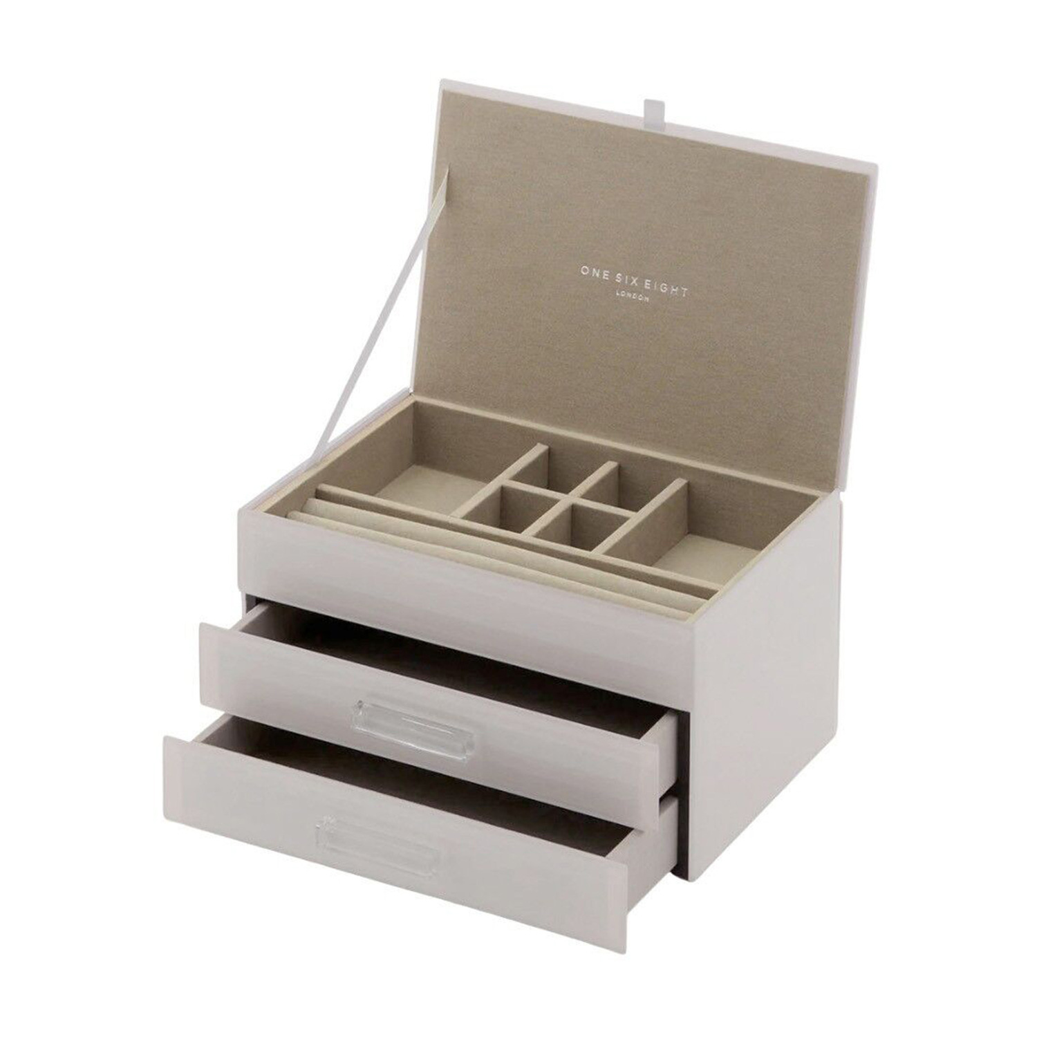 Gabriella Medium Glass Jewellery Box