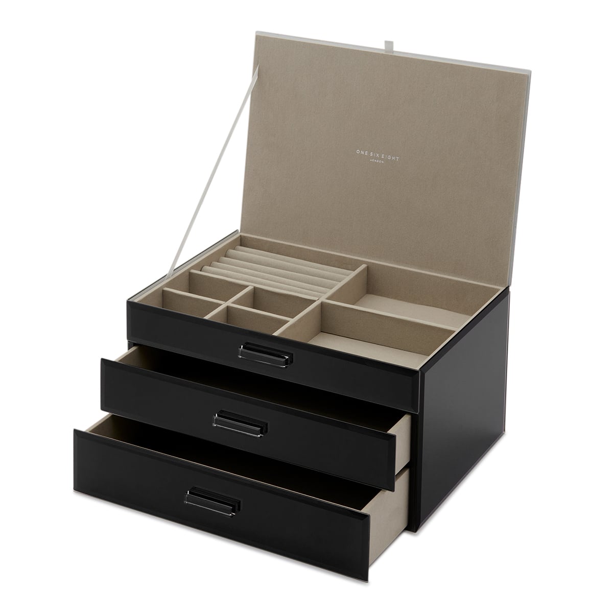 Extra Large Gabriella Glass Jewellery Box