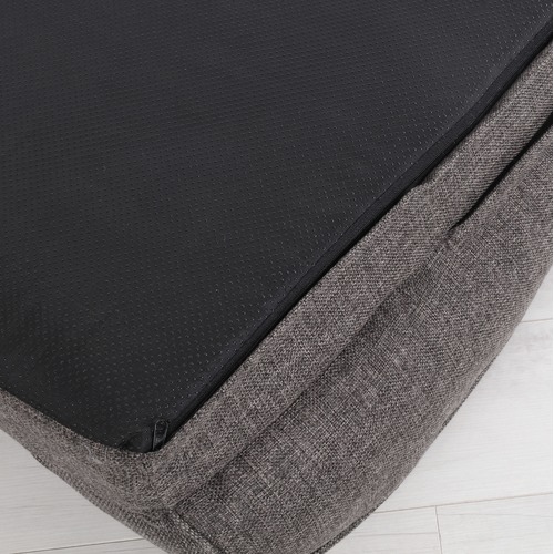 Dark Grey Pet Bolster Sofa