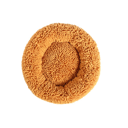 Calming Chenille Round Pet Bed