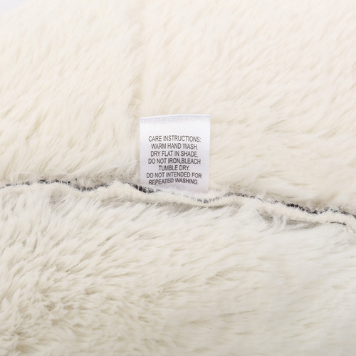 Faux Chinchilla Cushioned Hooded Pet Nest