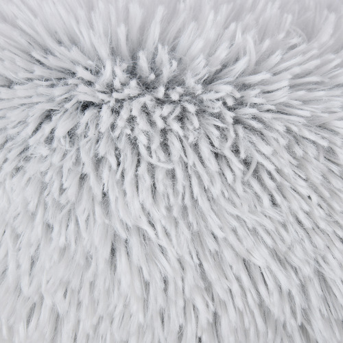 Faux Chinchilla Cushioned Hooded Pet Nest