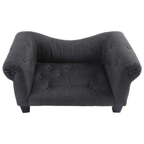 Charcoal Luxe Pet Sofa