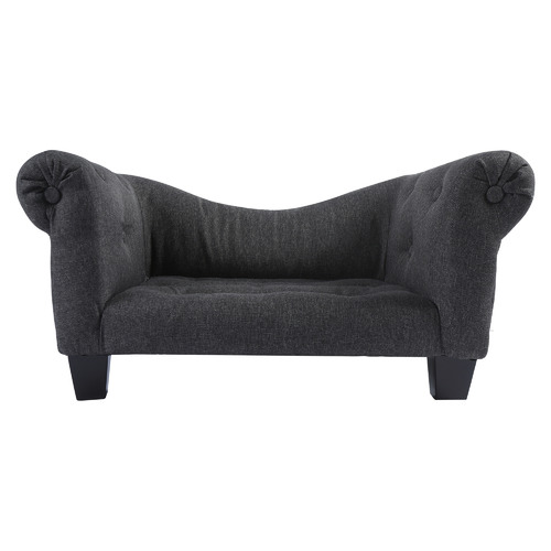 Charcoal Luxe Pet Sofa