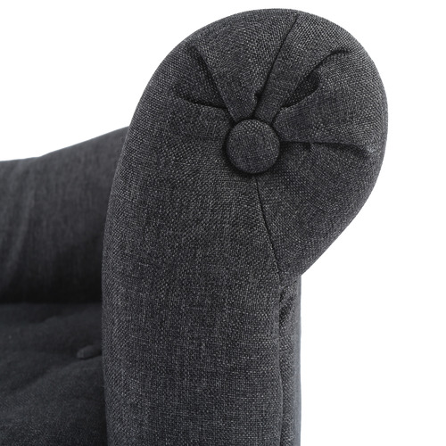 Charcoal Luxe Pet Sofa