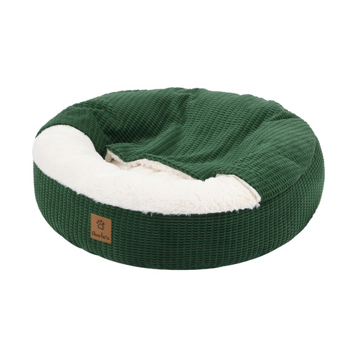 Charlie's Cushioned Hooded Nest Pet Bed