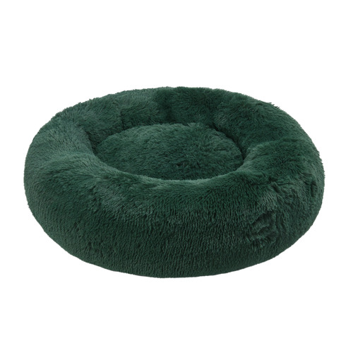 CharliesPetProduct Faux Fur Donut Dog Bed | Temple & Webster