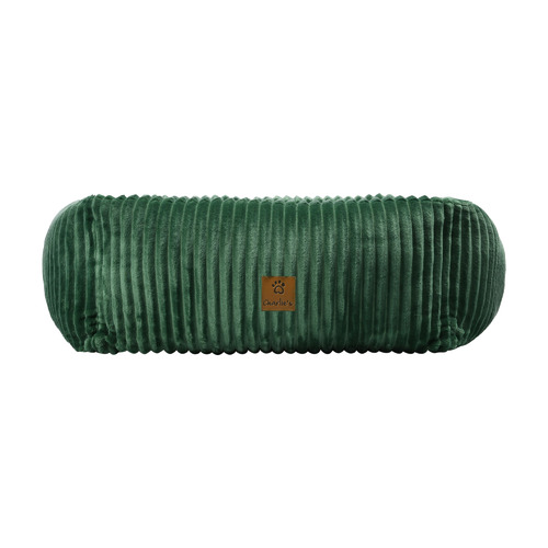 Eden Green Ascher Plush Corduroy Pet Bed