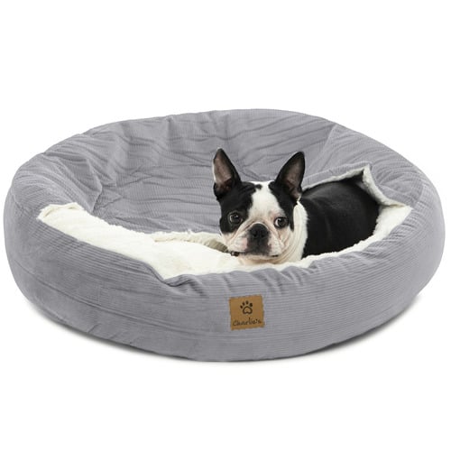 Snookie-Hooded-Corduroy-Dog-Bed-50005