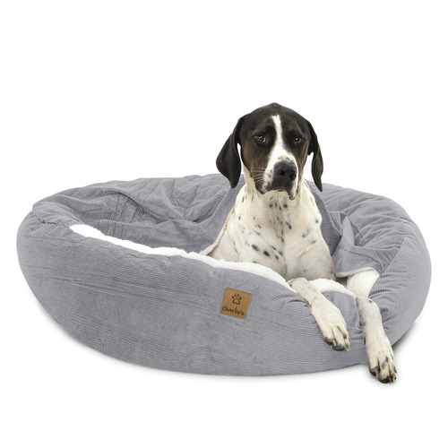 Snookie-Hooded-Corduroy-Dog-Bed-50005
