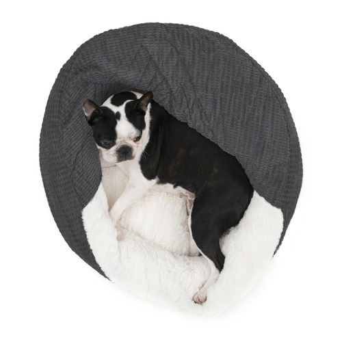 Snookie-Hooded-Calming-Dog-Bed-500028