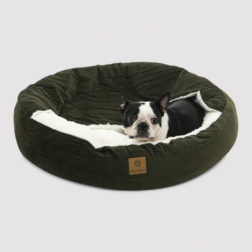 Snookie-Hooded-Corduroy-Dog-Bed-50005