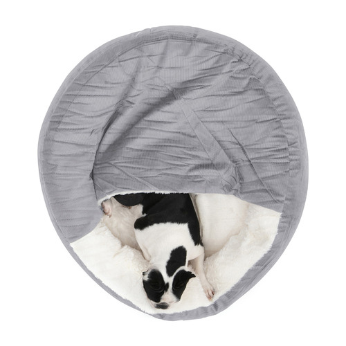 Snookie-Hooded-Corduroy-Dog-Bed-50005