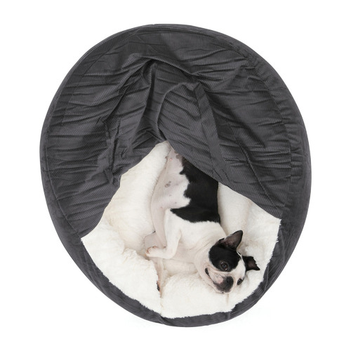 Snookie-Hooded-Corduroy-Dog-Bed-50005