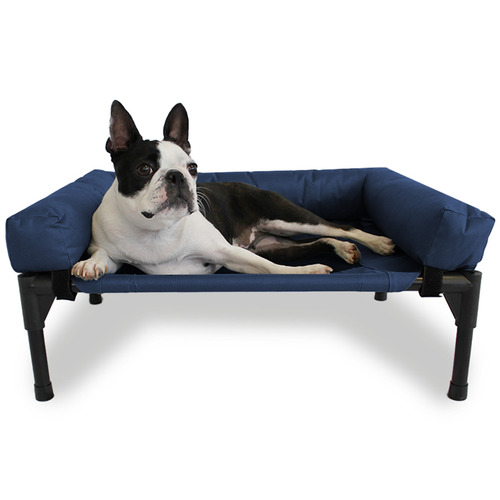 Elevated-Trampoline-Bolster-Dog-Sofa-Bed