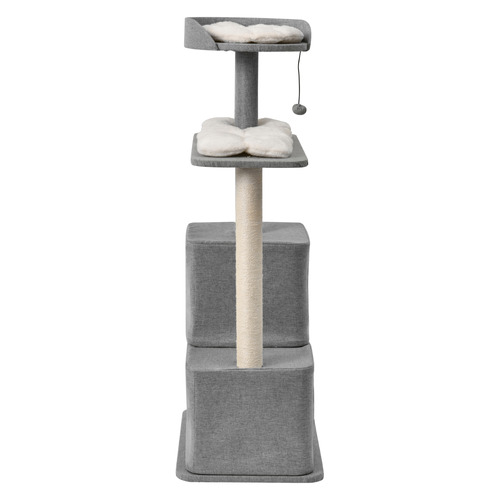 Wabi Sabi Double Cubby Cat Tree Scratcher