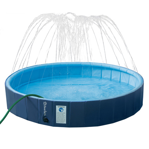 Splash Society Foldable Sprinkler Pet Pool
