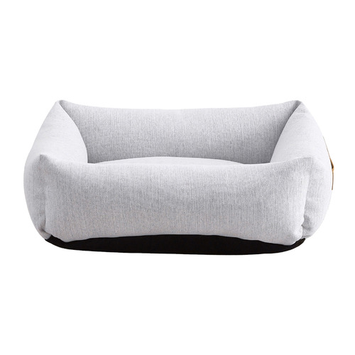 Brody Linen-Look Dog Bed