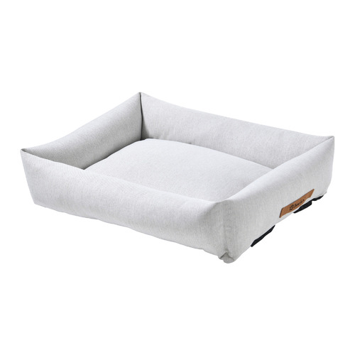 Brody Linen-Look Dog Bed