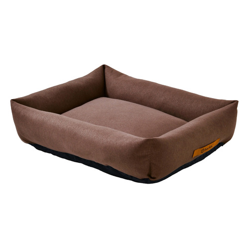 Brody Linen-Look Dog Bed