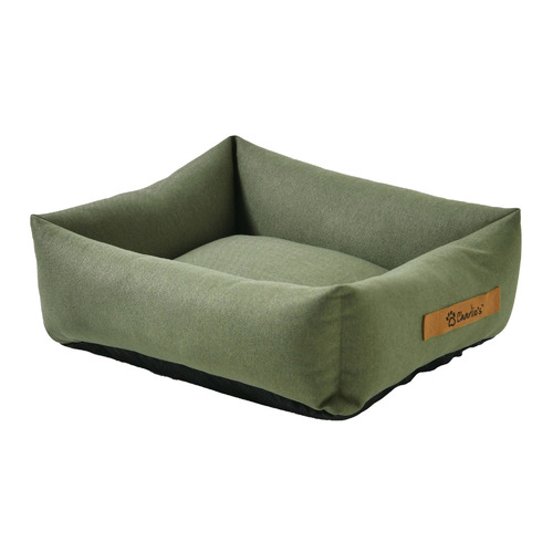 Brody Linen-Look Dog Bed