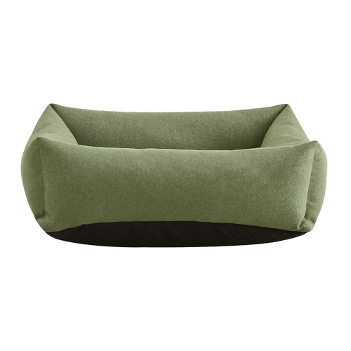 Brody Linen-Look Dog Bed