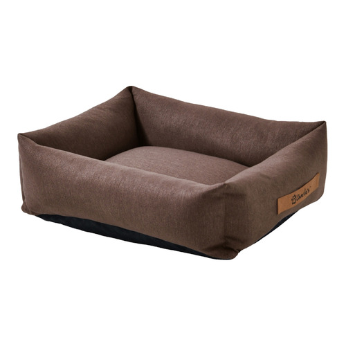 Brody Linen-Look Dog Bed