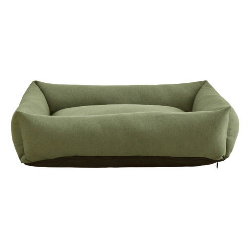 Brody Linen-Look Dog Bed