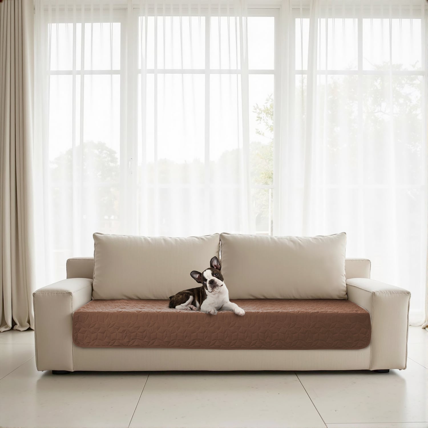 Sofur Waterproof 2-Seater Pet Sofa Cover