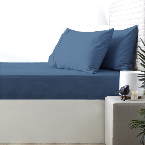 Chiswick Living 500TC Cotton Fitted Sheet Set Temple & ster