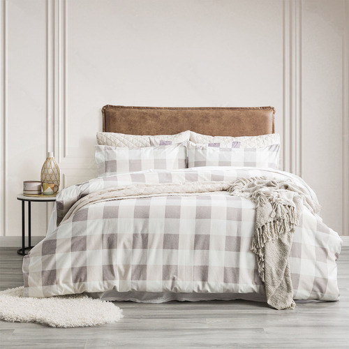 Buffalo Checks Cotton Quilt Cover Set