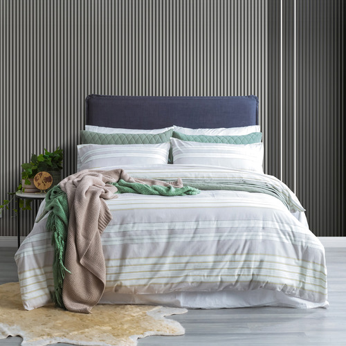 Bon Fire Egyptian Cotton Flannelette Quilt Cover Set