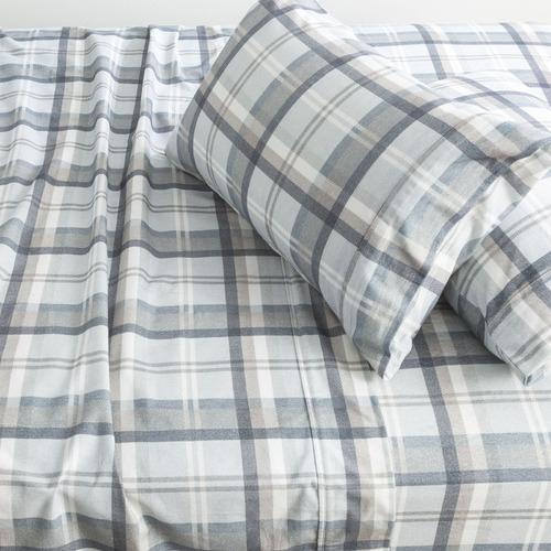 Heathered-Plaid-Cotton-Sheet-Set