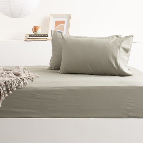 500TC Bamboo & Cotton Fitted Sheet Set