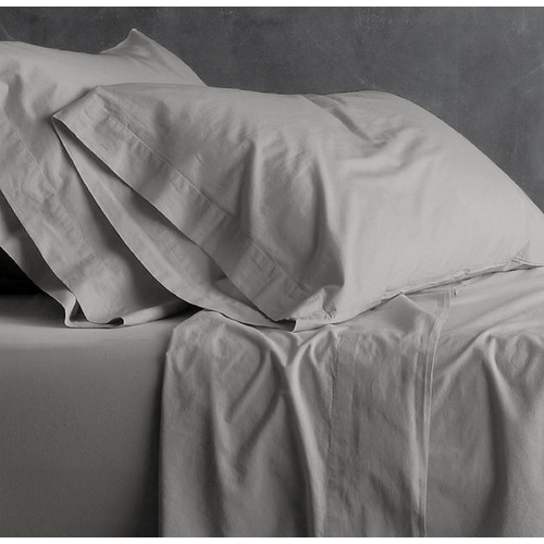 Cotton Percale Double Sheet Set