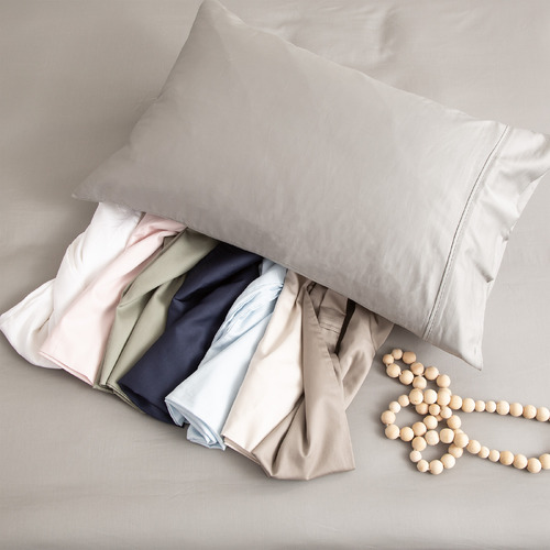 500TC Bamboo & Cotton Fitted Sheet Set