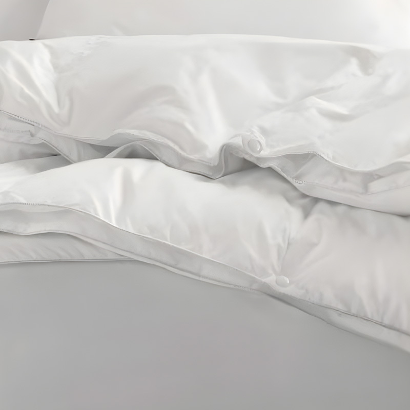 White Quenric White Duck Feather Four Seasons Quilt Cover