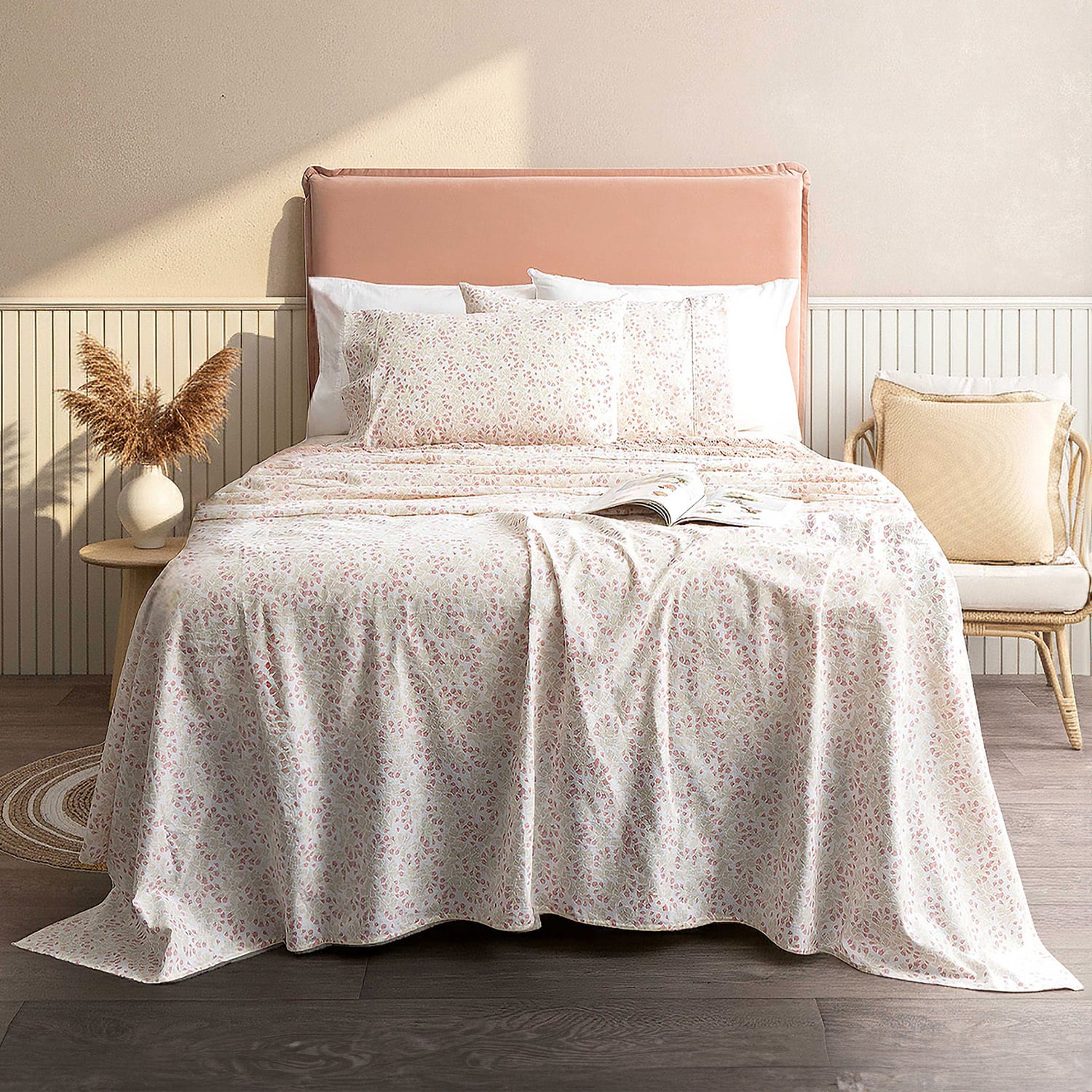Forestine Egyptian Cotton Flannelette Sheet Set